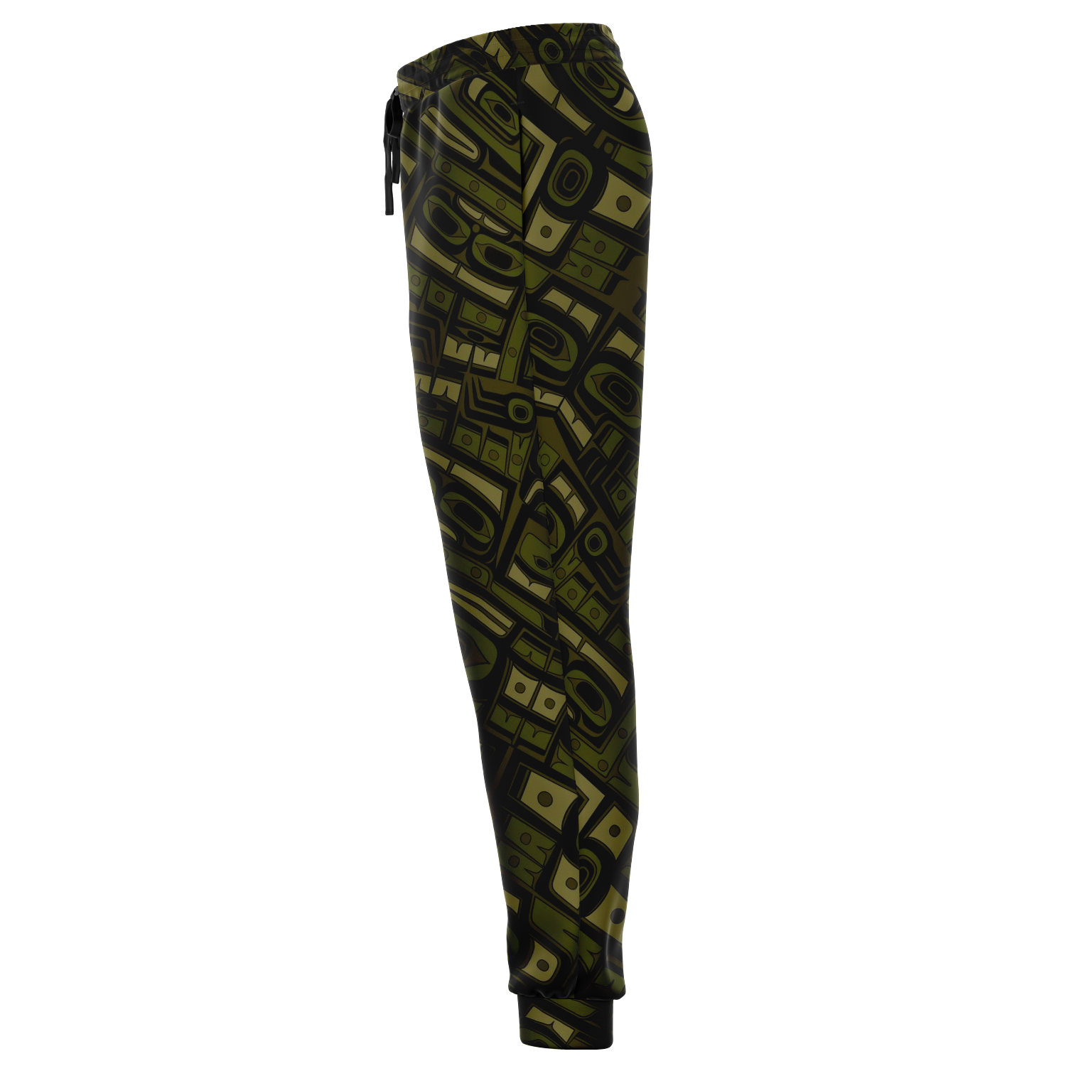 Camo Raven Cotton Poly Fashion Joggers