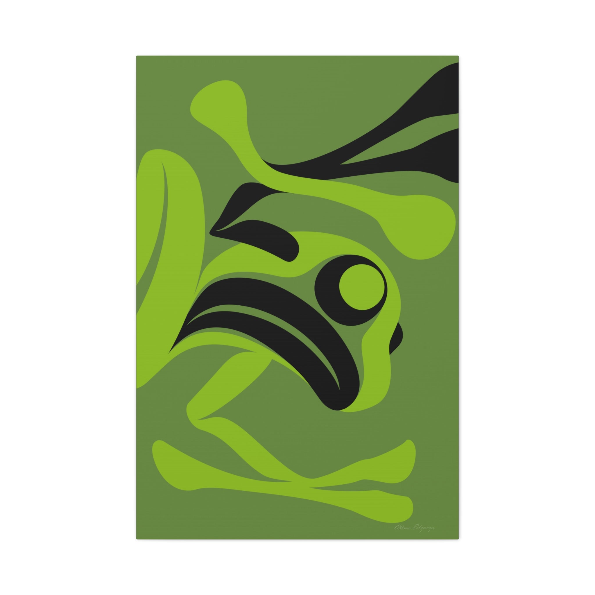 Dancing Frog Canvas 2023