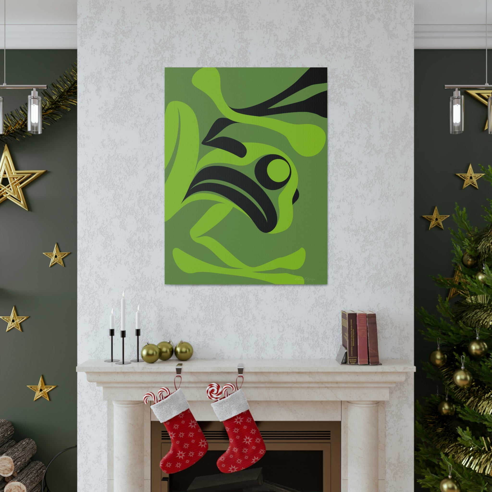 Dancing Frog Canvas 2023