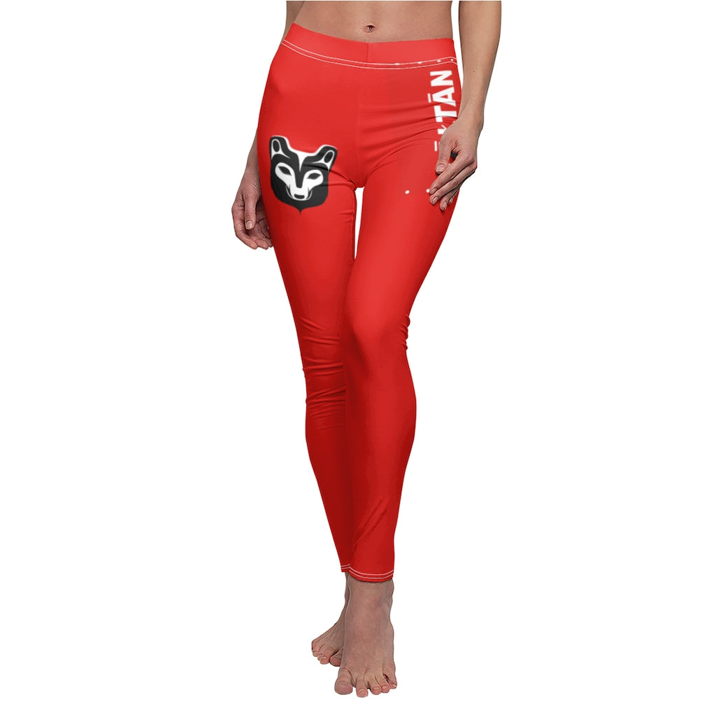 Tāłtān Women's Cut & Sew Casual Leggings