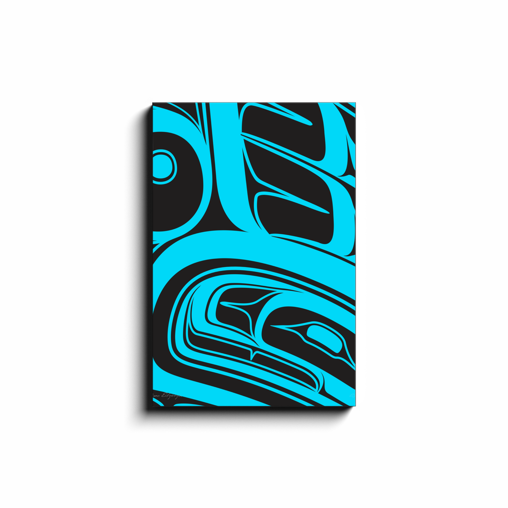 Blue Formline Classic on Canvas