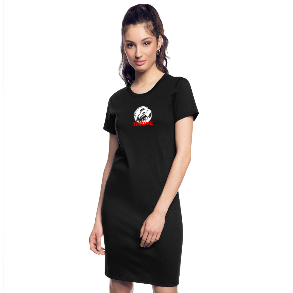 Women's T-Shirt Dress - black