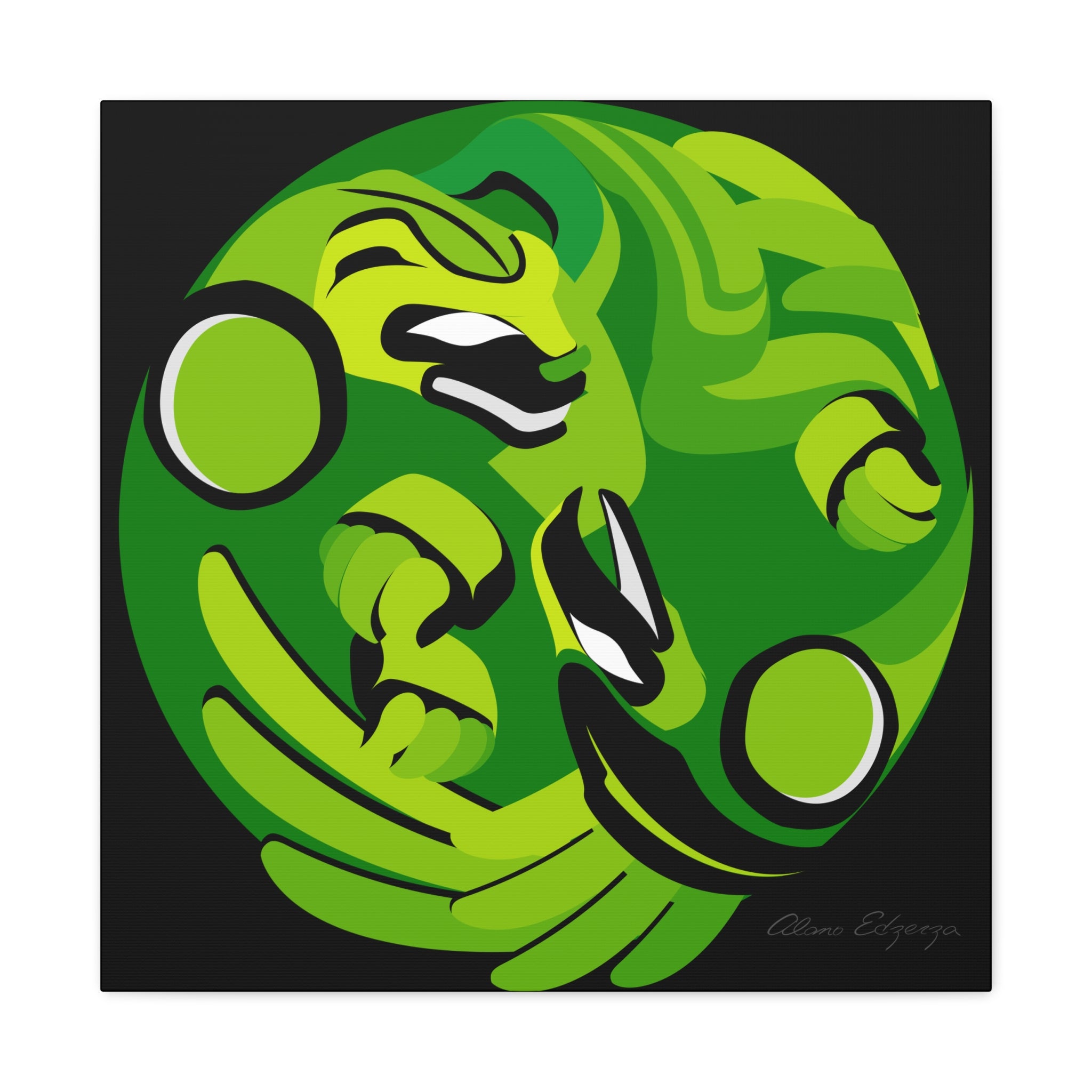 Square Framed Premium Gallery Wrap Canvas