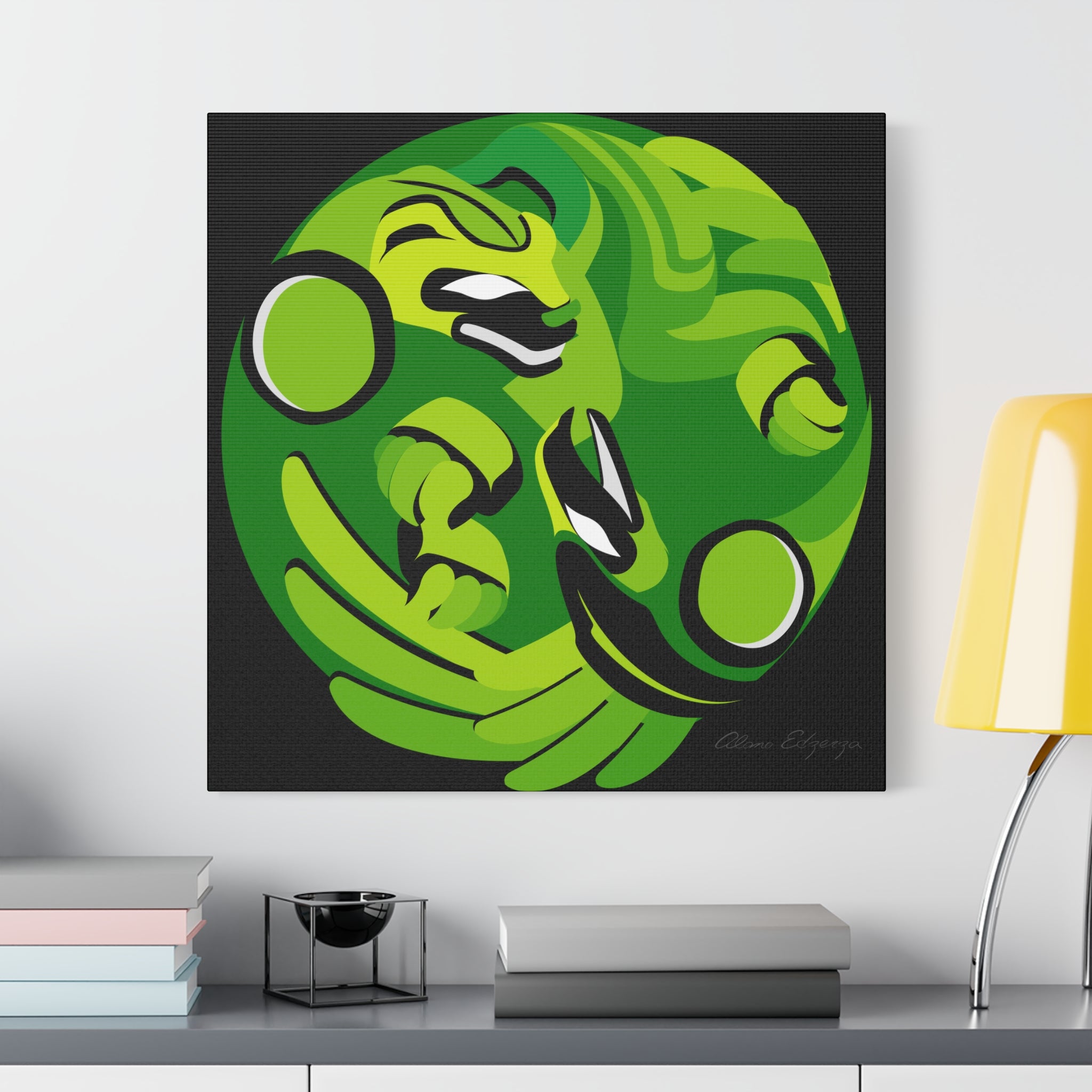 Square Framed Premium Gallery Wrap Canvas