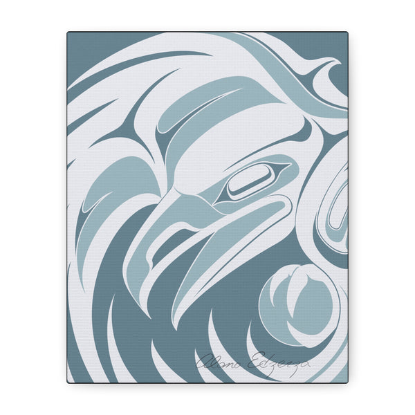 Raven Crow Modern Abstract Canvas Art