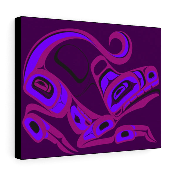 purple ceyote on Canvas Gallery Wraps