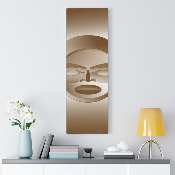 Copper Moon on Canvas