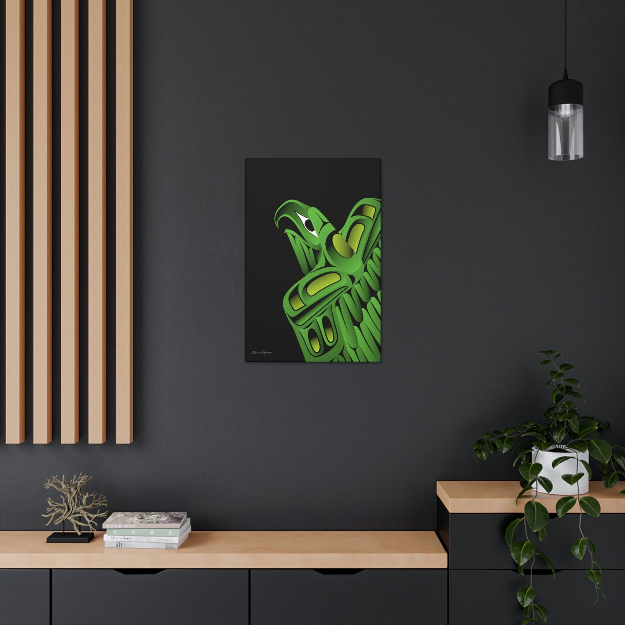 Jade Green Thunderbird Canvas 2023