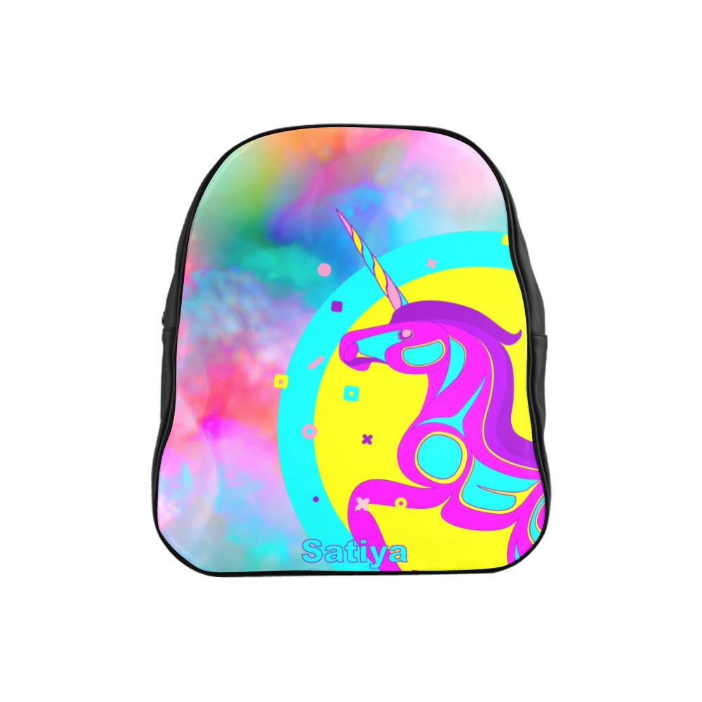 Satiya Tie dye Unicorn Youth Backpack