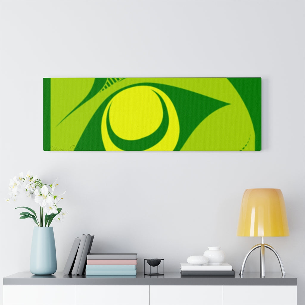 green hawk on Canvas Gallery Wraps