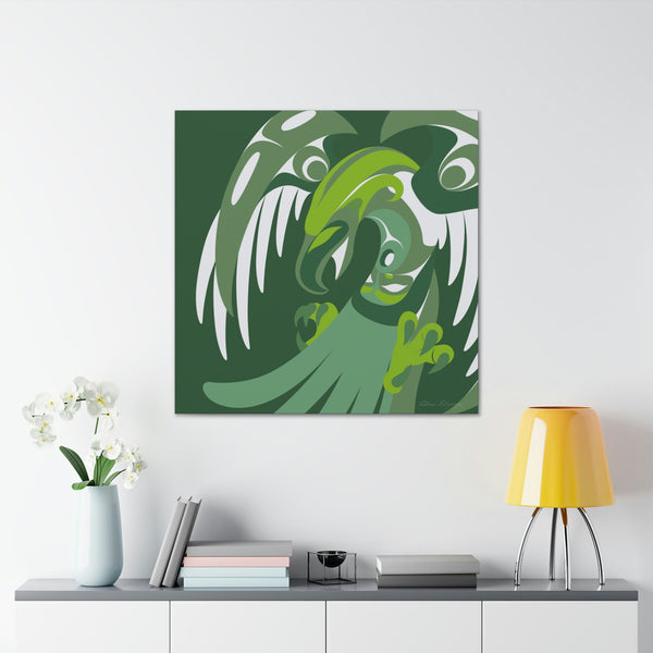 Rainforest Thunderbird Canvas 2023