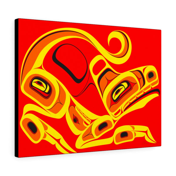 orange ceyote on Canvas Gallery Wraps