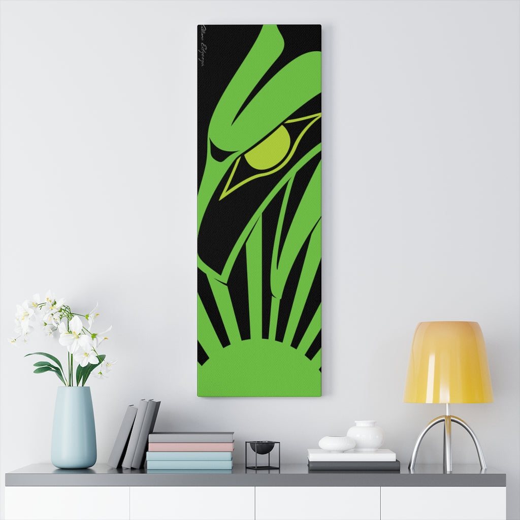 green eagle on Canvas Gallery Wraps