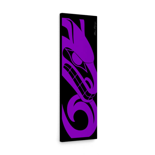 Purple fire dragon on Canvas Gallery Wraps