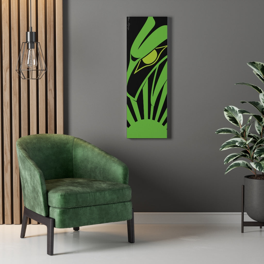 green eagle on Canvas Gallery Wraps