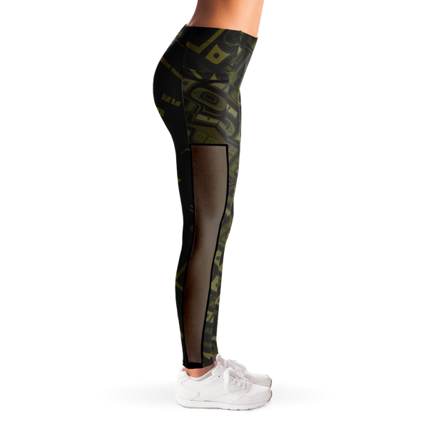 Light Fabric Camo Pocket Legging