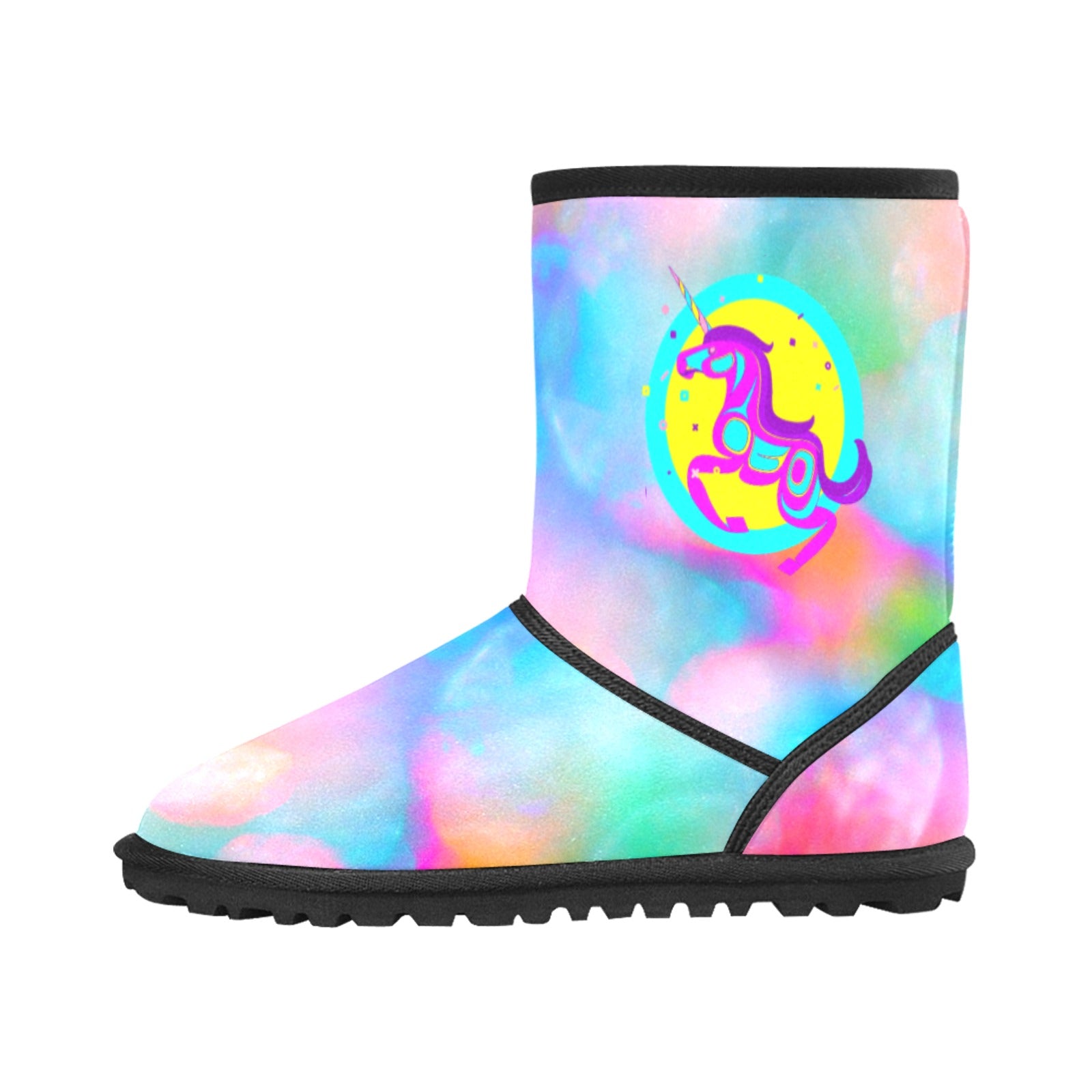 Satiyas Unicorn Tie Dye Snow Boot
