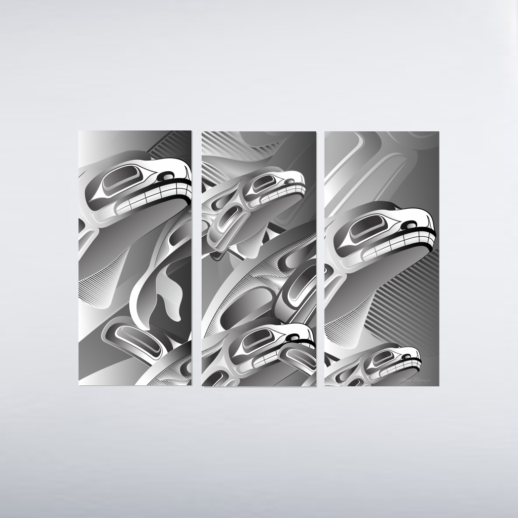 Still Making Waves Triptych Limited Edition Print