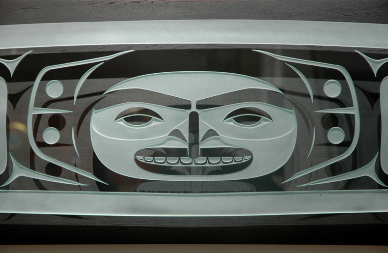 Travelling the Stikine - Carved Glass