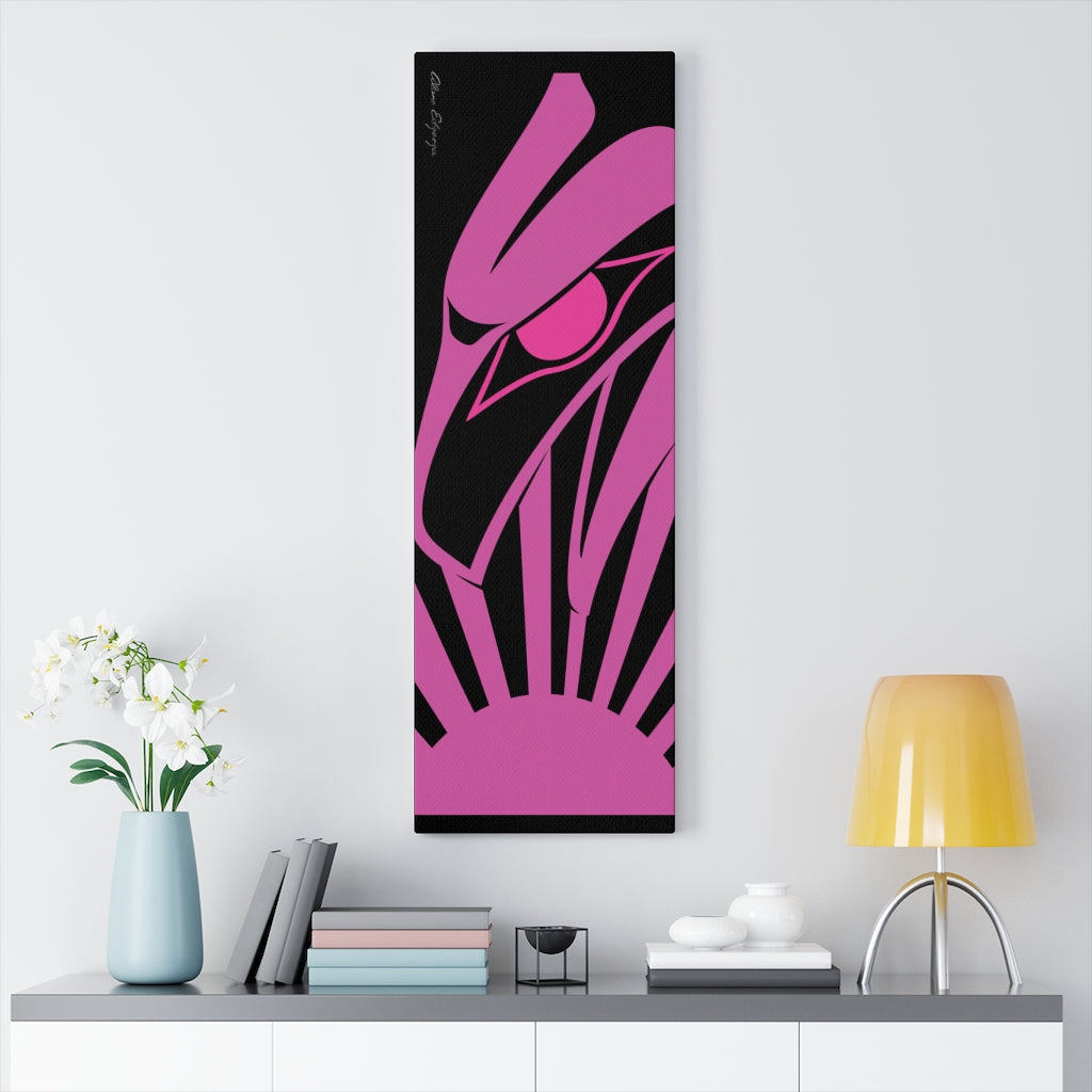 pink eagle on Canvas Gallery Wraps