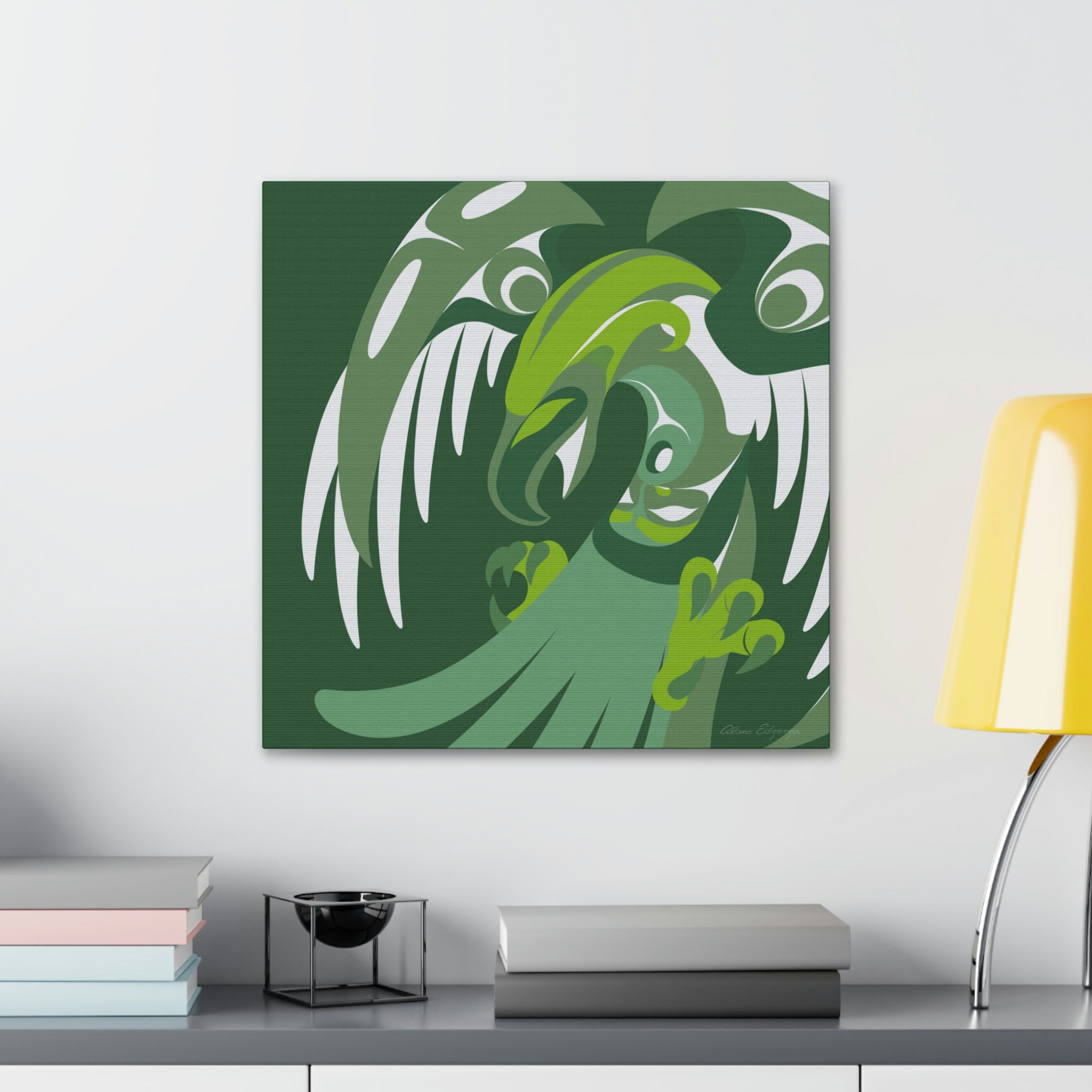 Rainforest Thunderbird Canvas 2023