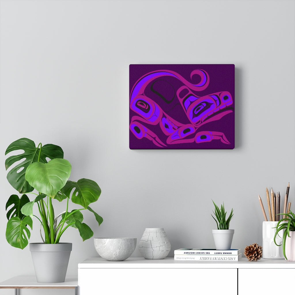 purple ceyote on Canvas Gallery Wraps