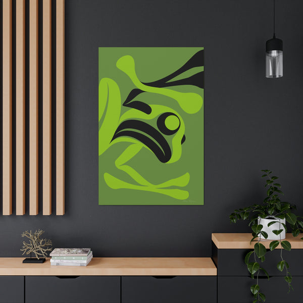 Dancing Frog Canvas 2023