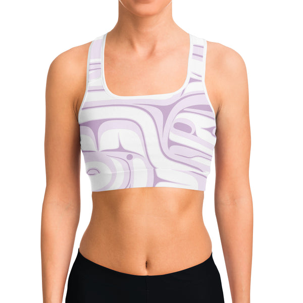 Light Purple Sports Bra