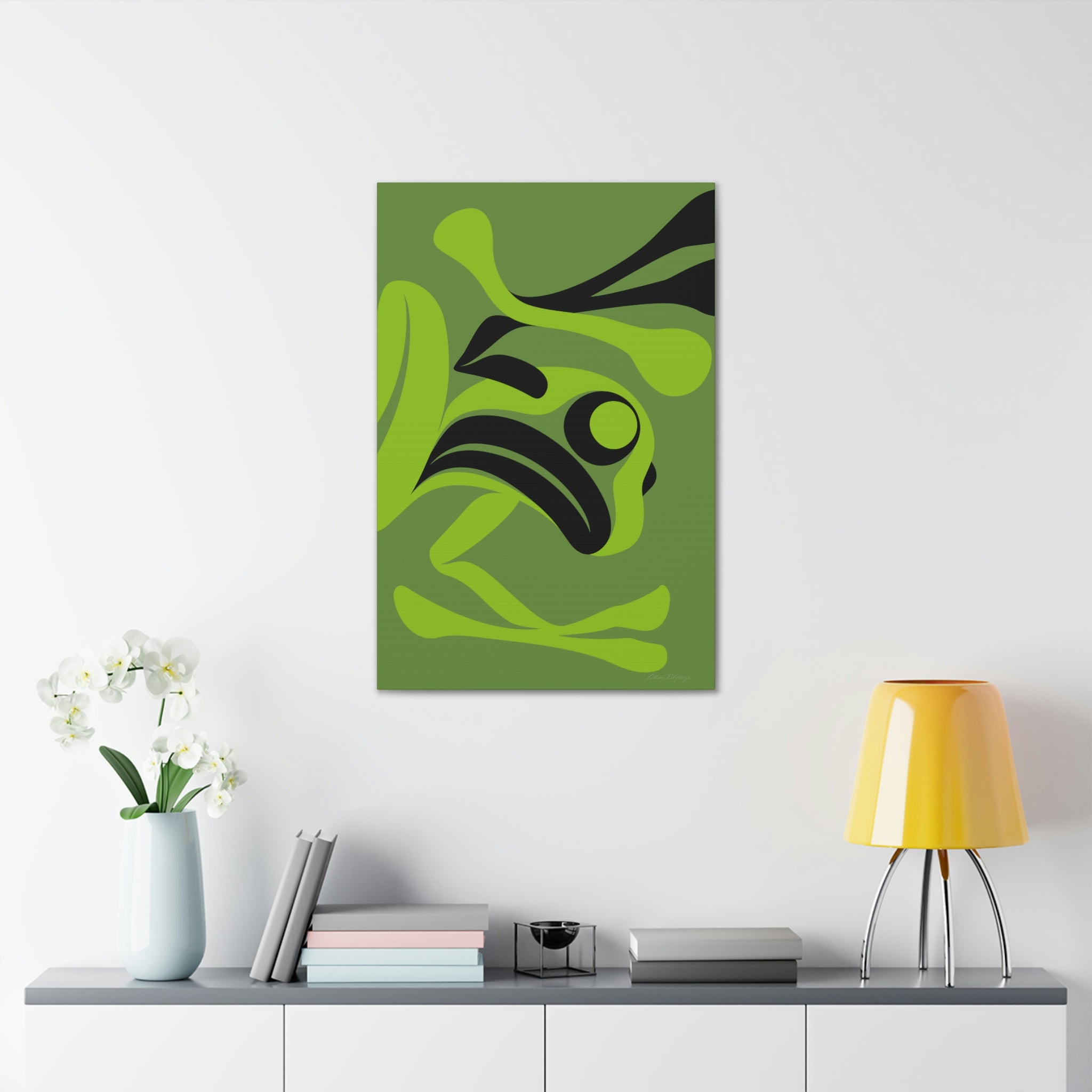 Dancing Frog Canvas 2023