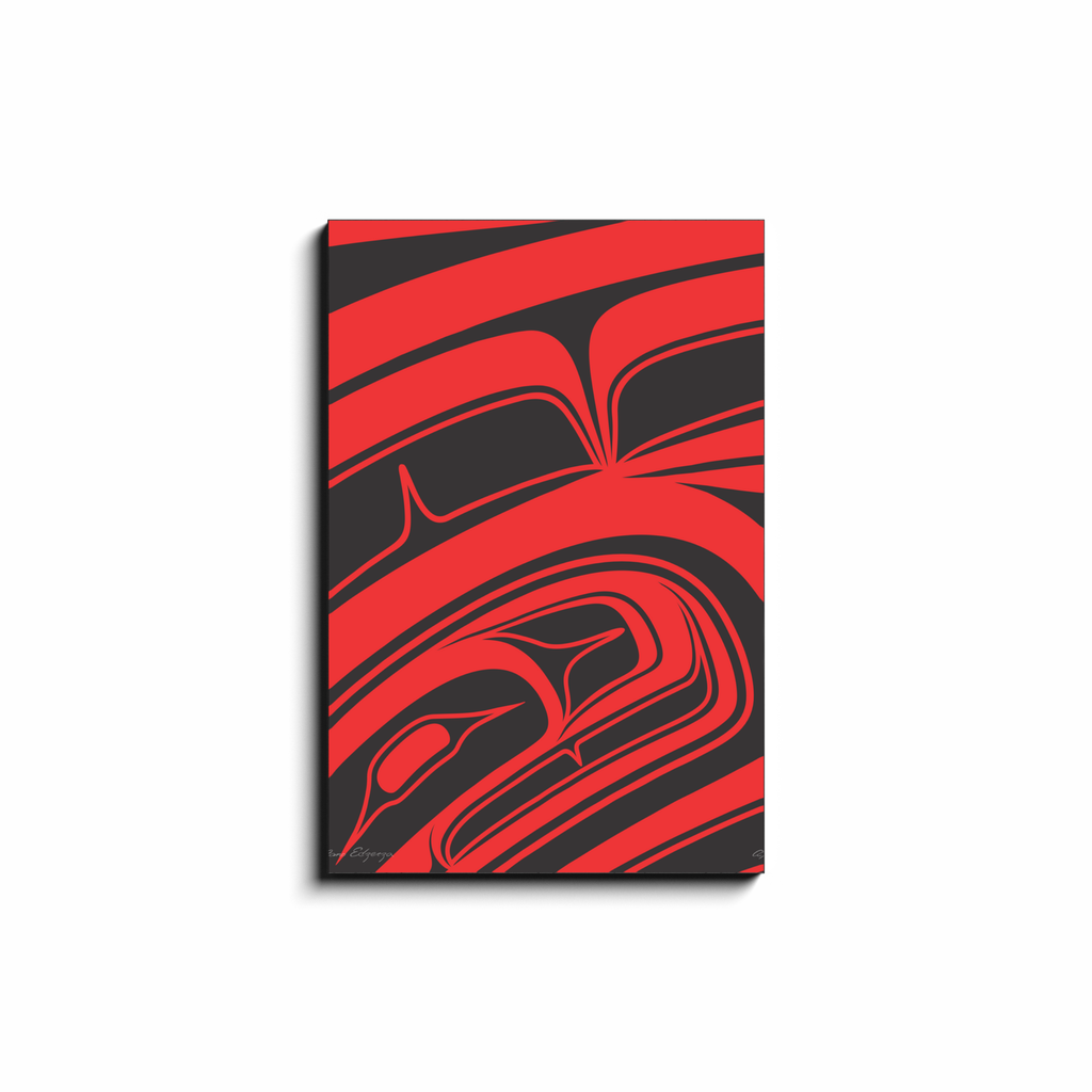 Red Formline Classic on Canvas