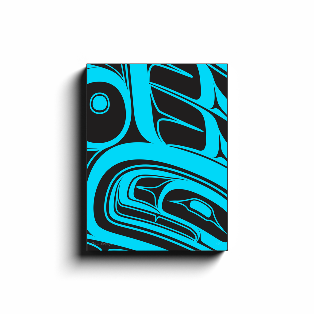 Blue Formline Classic on Canvas