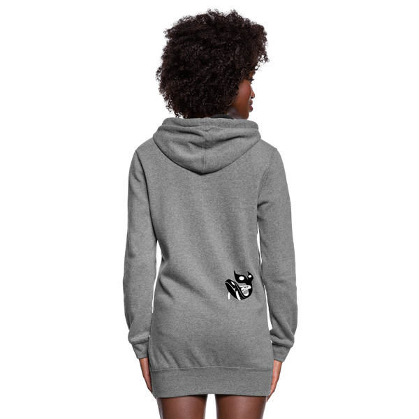 Women's Heather Grey Orca Hoodie Dress - heather gray