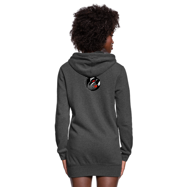 Women's Raven Hoodie Dress - heather black